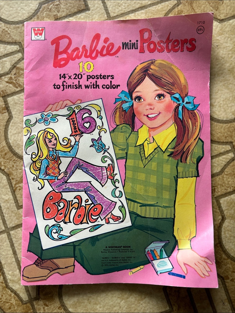 Barbie Mini Posters Pack - NEW vintage 1974